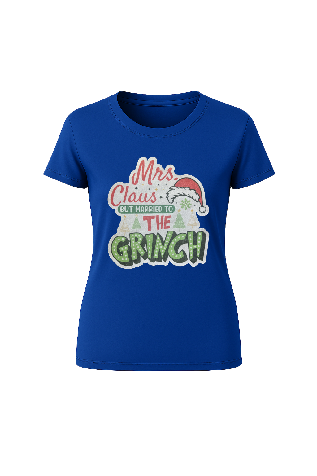 Glitter Married To The Grinch Short Sleeve Tee