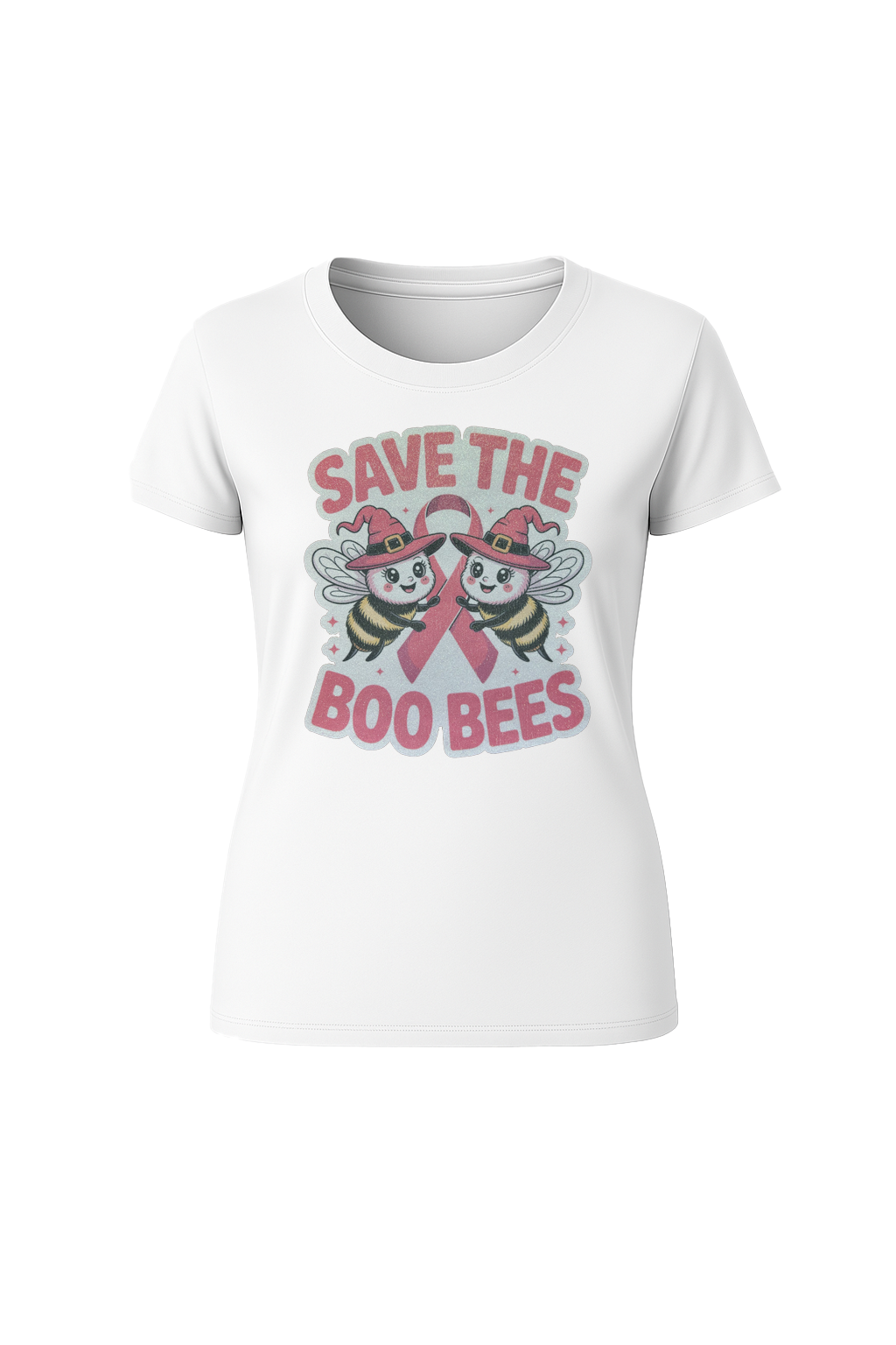 Glitter Save The Boo Bees Short Sleeve Tee
