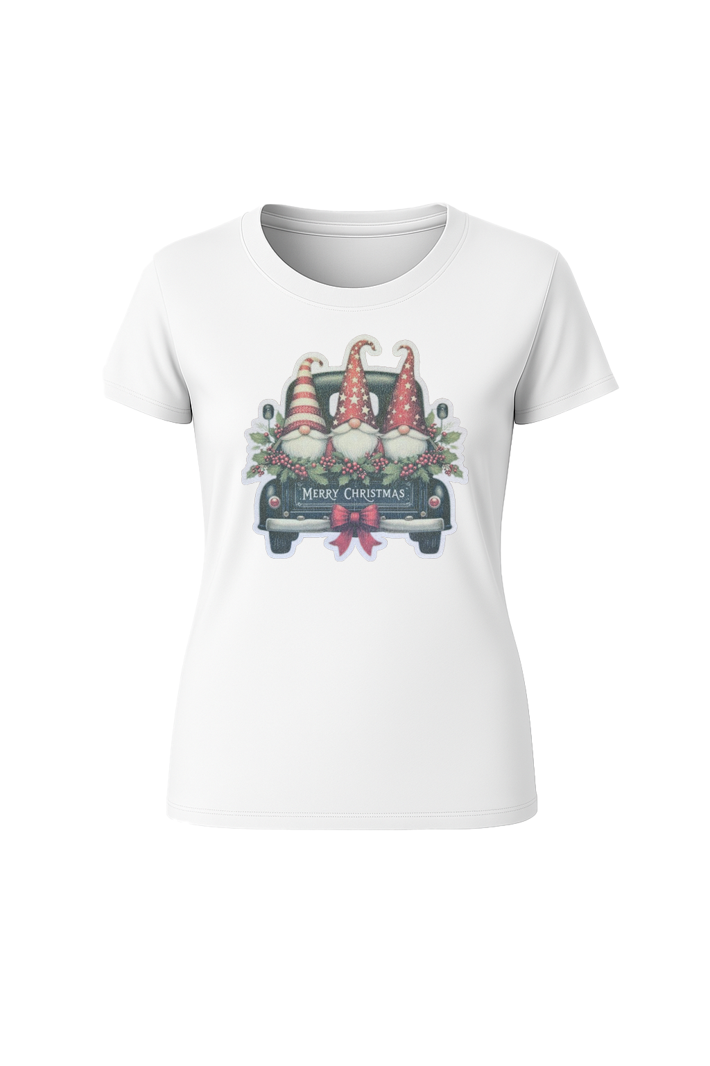 Glitter Gnome For The Holidays Short Sleeve Tee