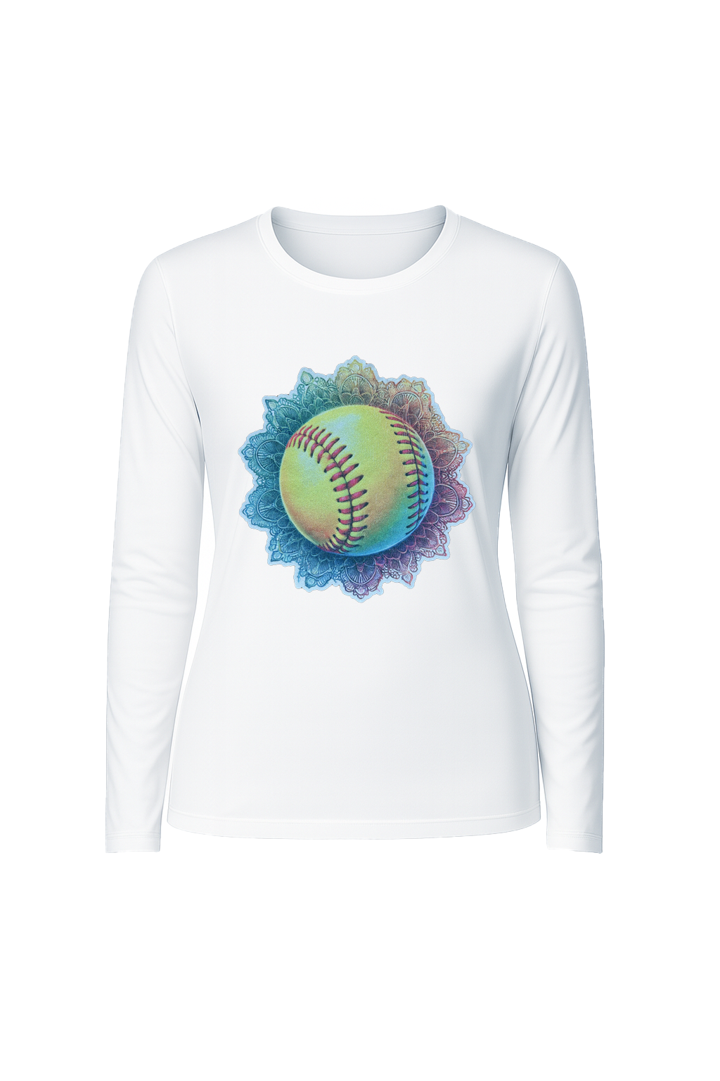 Glitter Tie-Dye Triple Long Sleeve Tee UPF 50